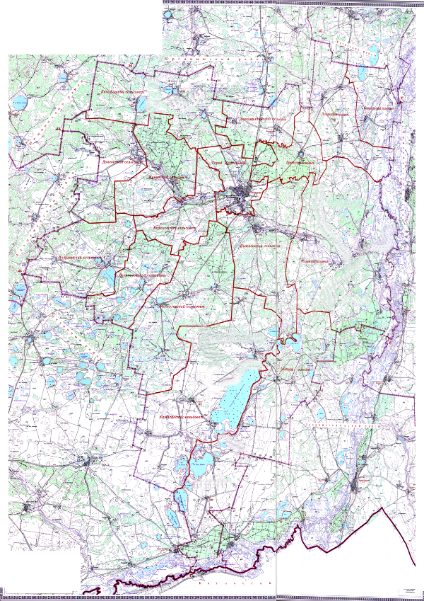 Карта озер курганской области для рыбалки с названиями
